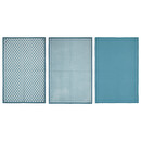 Lot de 3 torchons coton Linge de table Tabliers, maniques