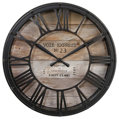 Horloge ezio d&eacute;coration murale horloges