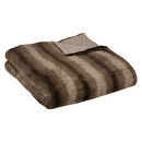 Plaid Grizzli fausse fourrure Coussins, plaids Plaids fausse fourrure