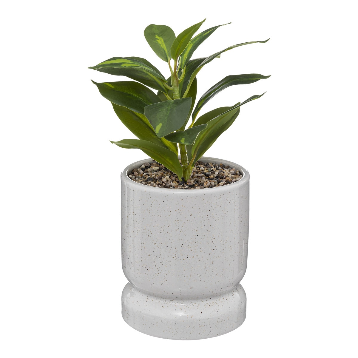 Plante artificielle, pot en céramique, H30 cm - Atmosphera, créateur  d'intérieur