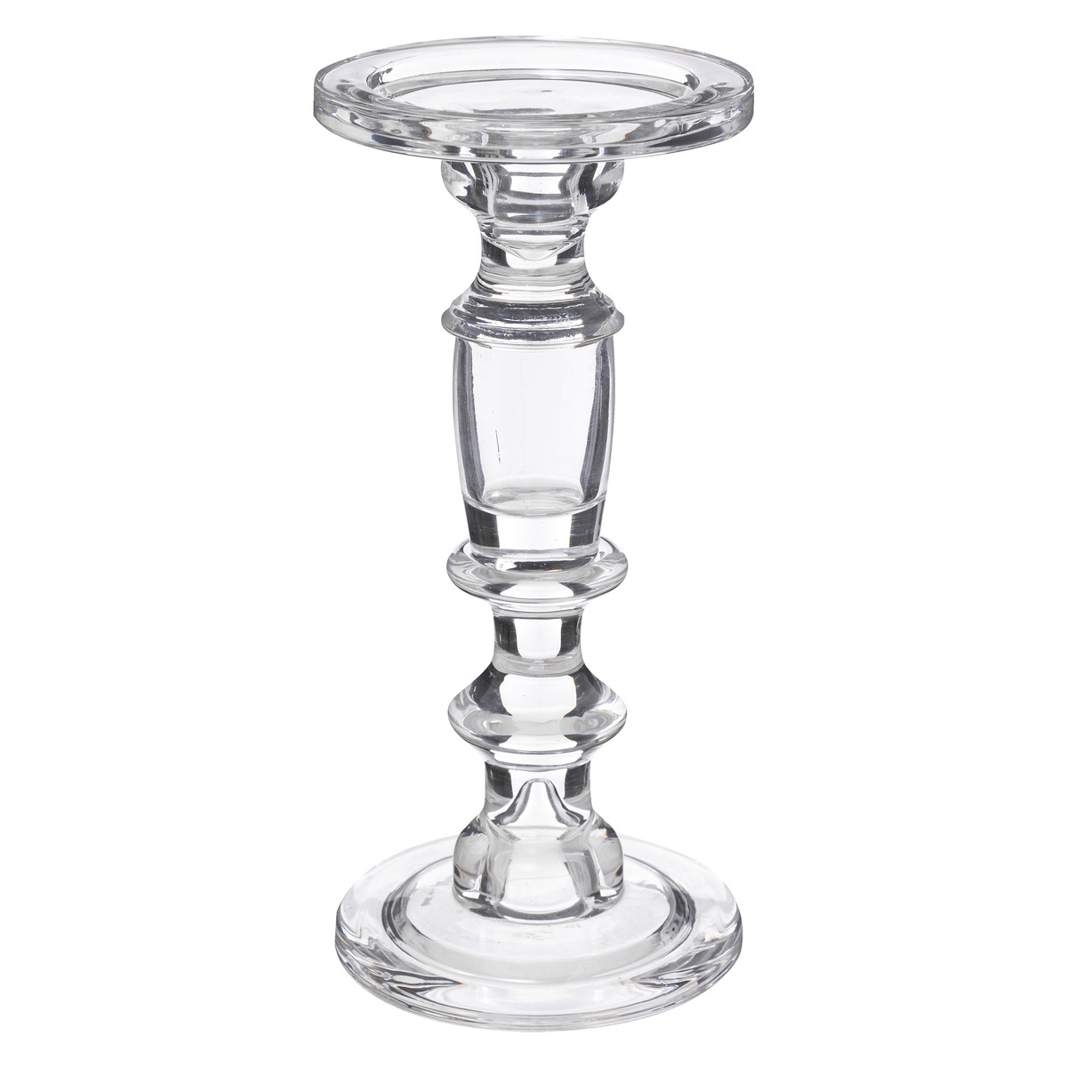 Photophore En Verre Atmosphera - Hauteur 26 Cm, Diamètre 15,5 Cm, Avec Corde En Jute, Pour Bougie Chauffe-plat