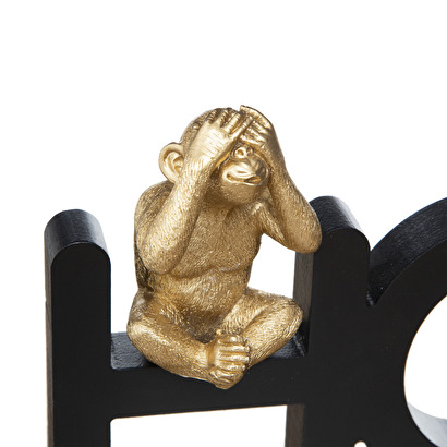 Mot d&eacute;co singe objets d&eacute;co objets &agrave; poser