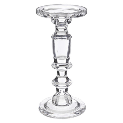 Set De 10 Porte-Bougies En Verre Hewory - Décoration De Table Pour Mariage, Noël Et Fêtes | Bougeoirs Élégants Transparents