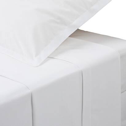 Drap plat, percale linge de lit draps