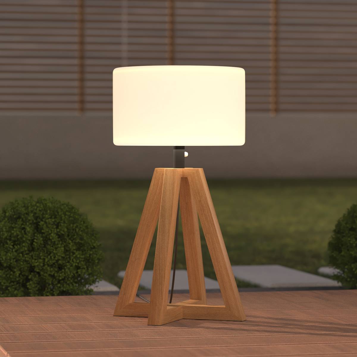 Lampe d'extérieur MATIA Blanc Lampes à poser Lampes de table