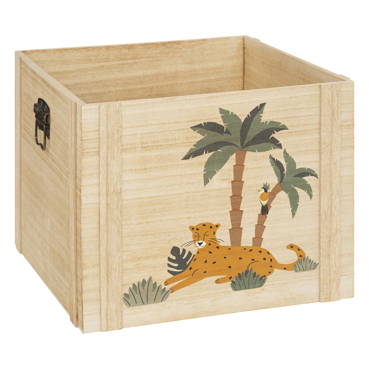 Set de 3 cagettes enfant Jungle Rangements enfant Paniers de rangements