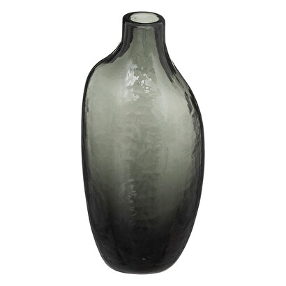 Vase Atmosphera Verre Recyclé Transparent - Ø23cm - Déco Contemporaine