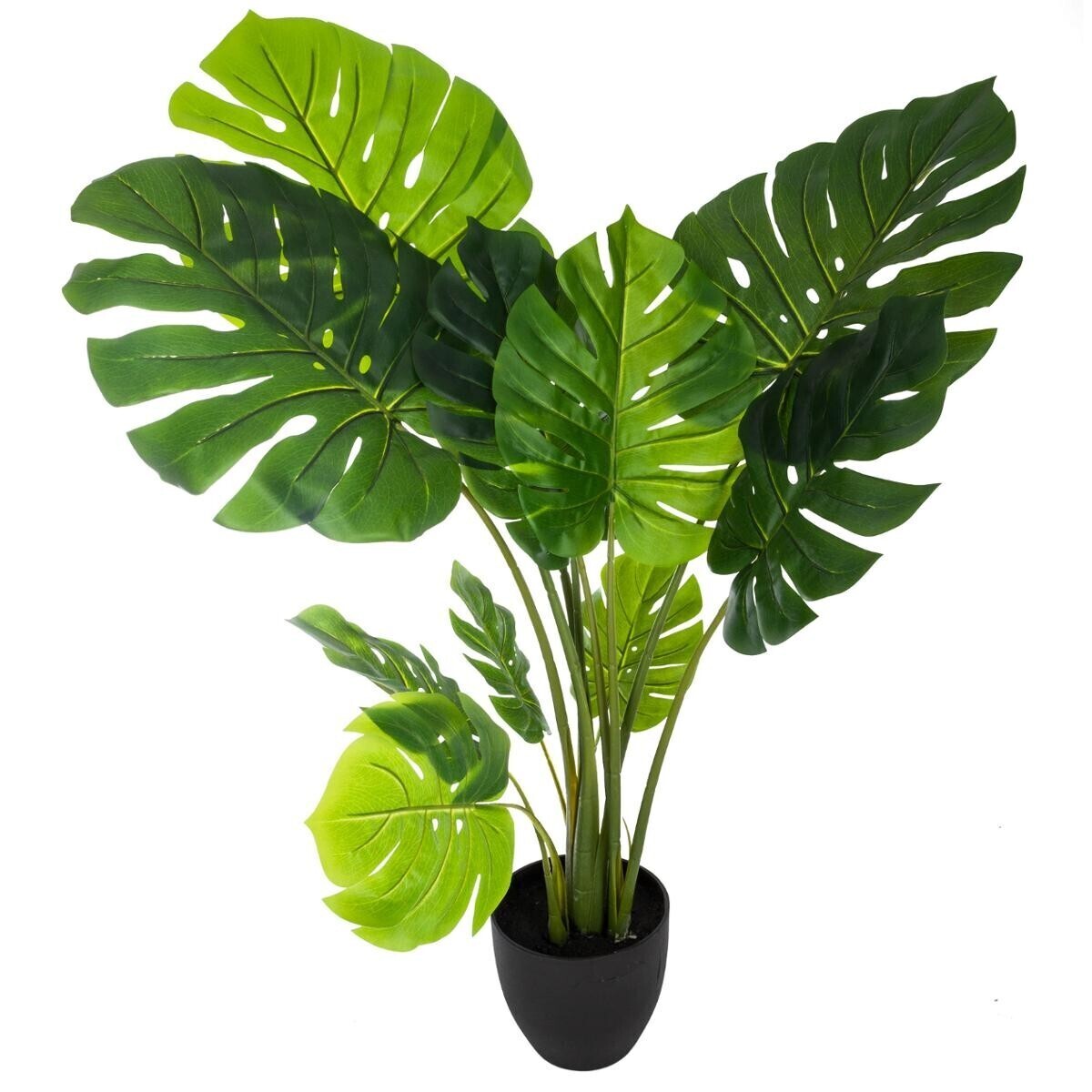 Philodendron monstera artificie Plantes, vases Plantes artificielles