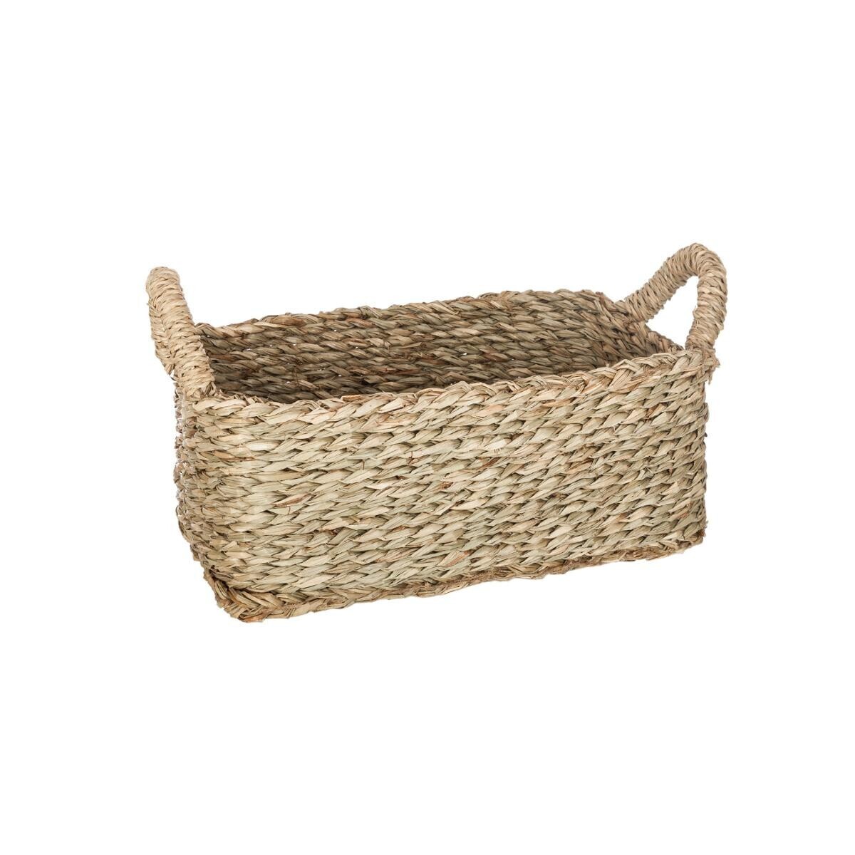 Set de 3 paniers rectangulaires Rangements d&eacute;co Paniers de rangement
