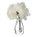 Composition de 3 pivoines articielles Plantes, vases Fleurs artificielles