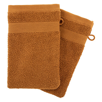 Lot de 2 gants praia linge de bain gants de toilette