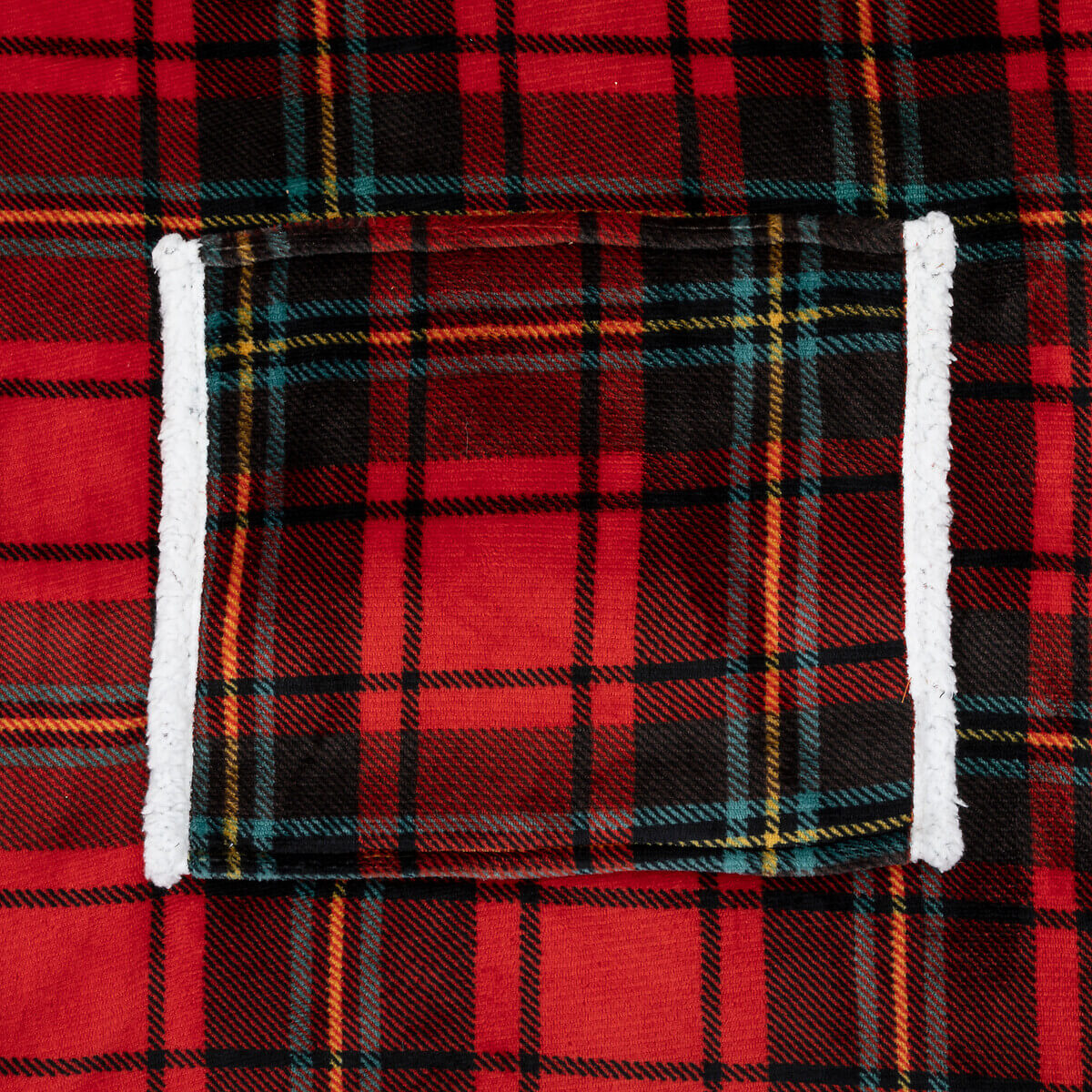 Plaid à manches Hoodie Coussins, plaids Plaids