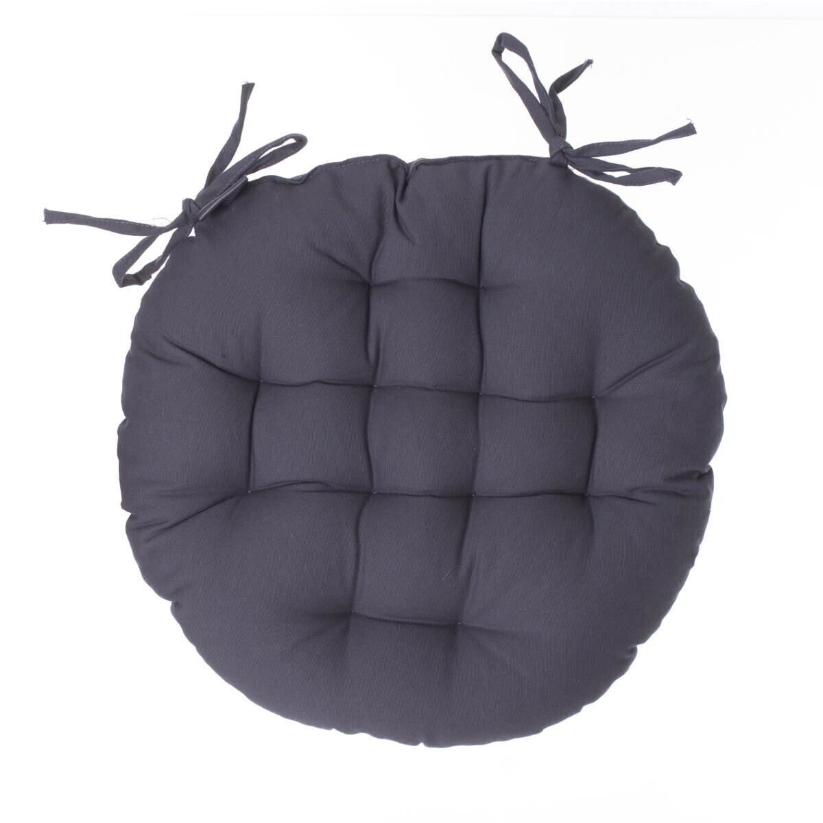 Galette de chaise ronde Coussins, plaids Galettes de chaise