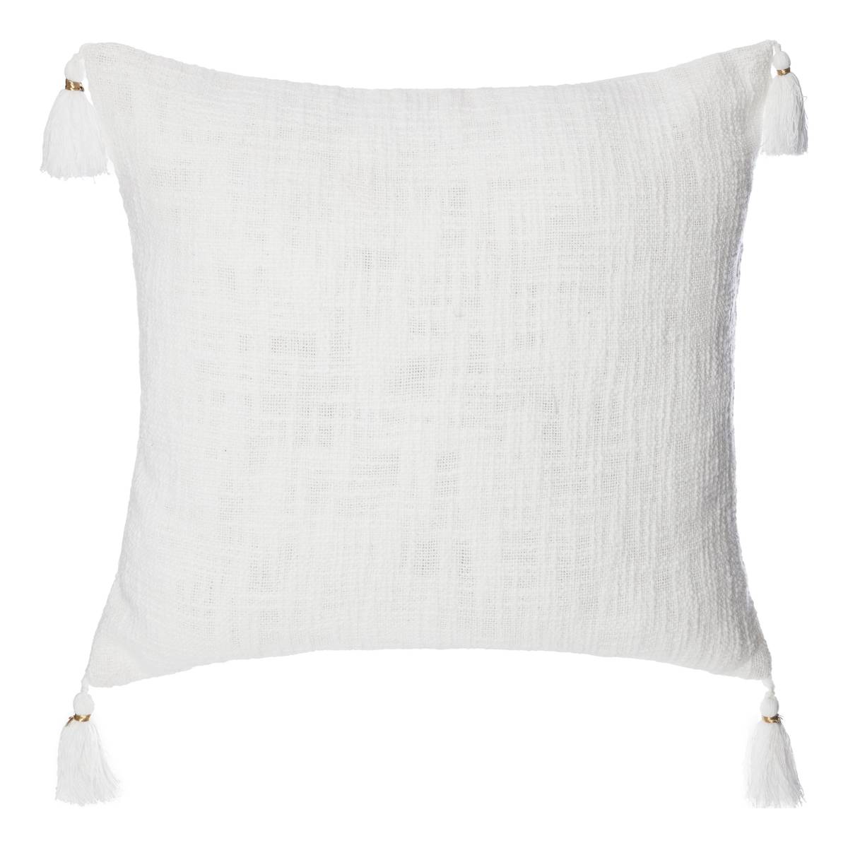 Housse de coussin Slub Coussins, plaids Housses de coussin