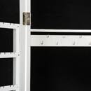 Armoire &agrave; bijoux LED, verre Rangements d&eacute;co Bo&icirc;tes &agrave; bijoux, porte-bijoux