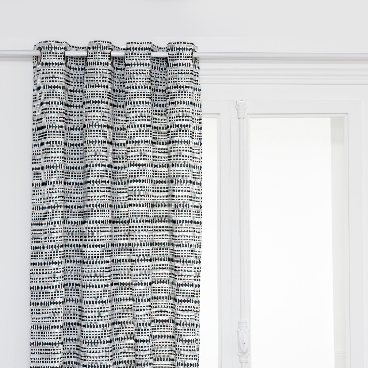 Rideau jacquard Micah Rideaux, voilages Rideaux