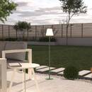 Lampadaire d'extérieur ZACK rechargeable USB Vert olive Lampadaires Lampadaires droits