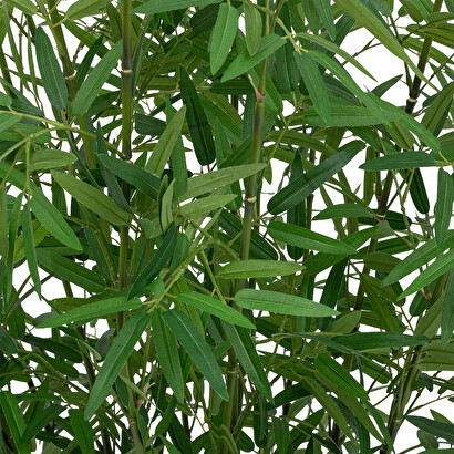 Bambou artificiel, pot naturel plantes, vases plantes artificielles