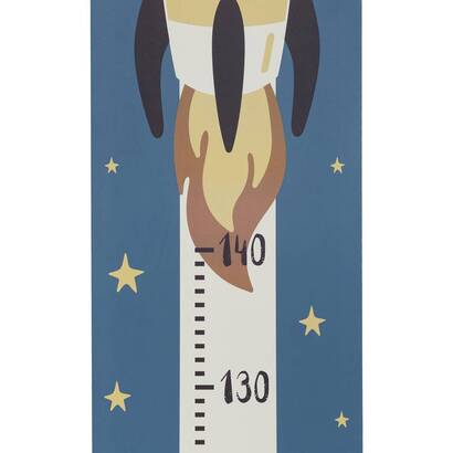 Toise Murale En Bois Pour Enfant - Règle De Mesure étoilée 35,4 Cm - Décoration Chambre, Suivi De La Croissance - 11