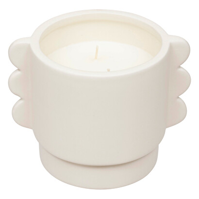 Bougie parfum&eacute;e c&eacute;ramique Wavy bliss Bougies, senteurs Bougies parfum&eacute;es