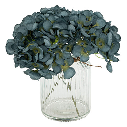Composition hortensias artificels Dean Plantes, vases Fleurs artificielles