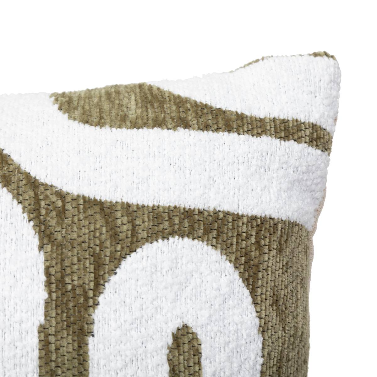 Housse de coussin Jeni, chenille Coussins, plaids Housses de coussin