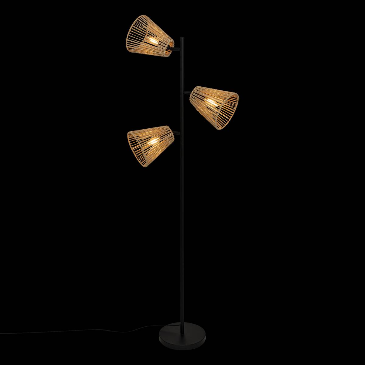 Lampadaire droit Giada Lampadaires Lampadaires droits