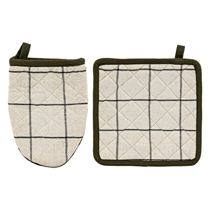 Gant, manique Helu Linge de table Tabliers, maniques