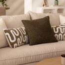 Housse de coussin Jeni, chenille Coussins, plaids Housses de coussin
