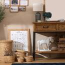 Lot de 9 paniers ronds Little cottage Rangements d&eacute;co Paniers de rangement