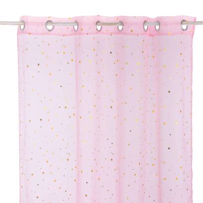 Voilage enfant &Eacute;toile d'or D&eacute;coration enfant Rideaux enfant
