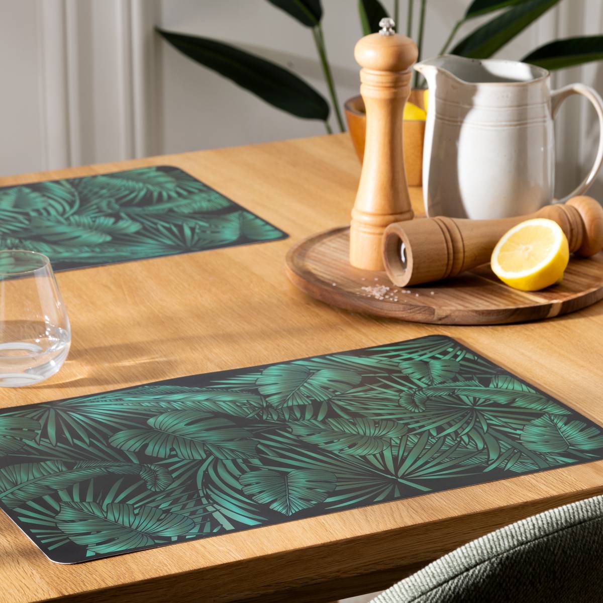 Set de table Jungle Linge de table Sets de table