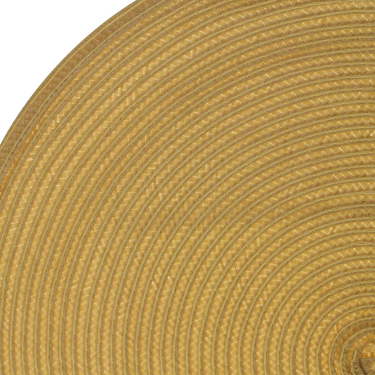 Set de table tress&eacute; rond Tresse Linge de table Sets de table