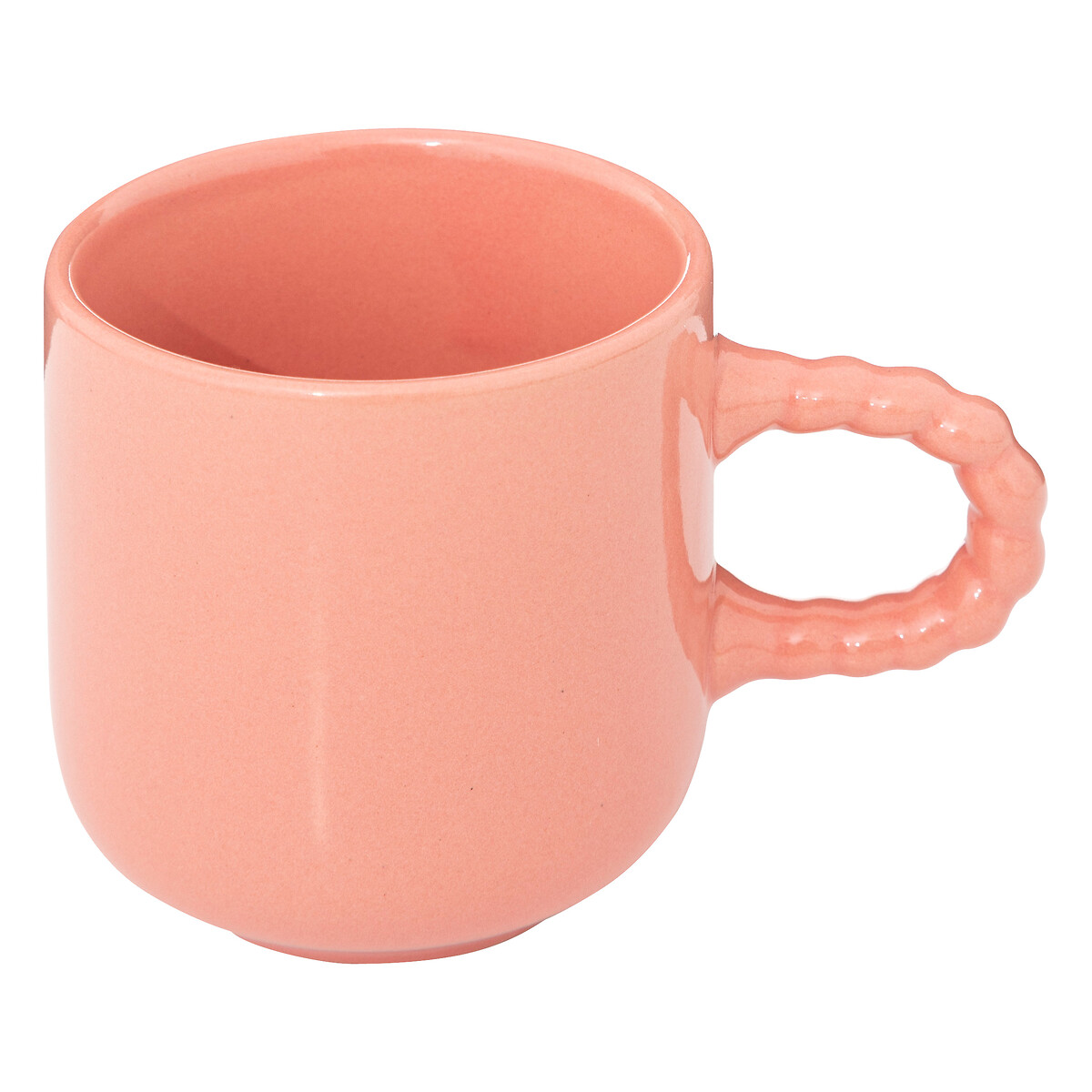 Lot De 2 Tasses Isabella Bloomingville - Tasses à Café Et à Thé Design En Céramique Pour La Maison Ou Le Bureau, 280 Ml, Rose - Idée Cadeau Sain