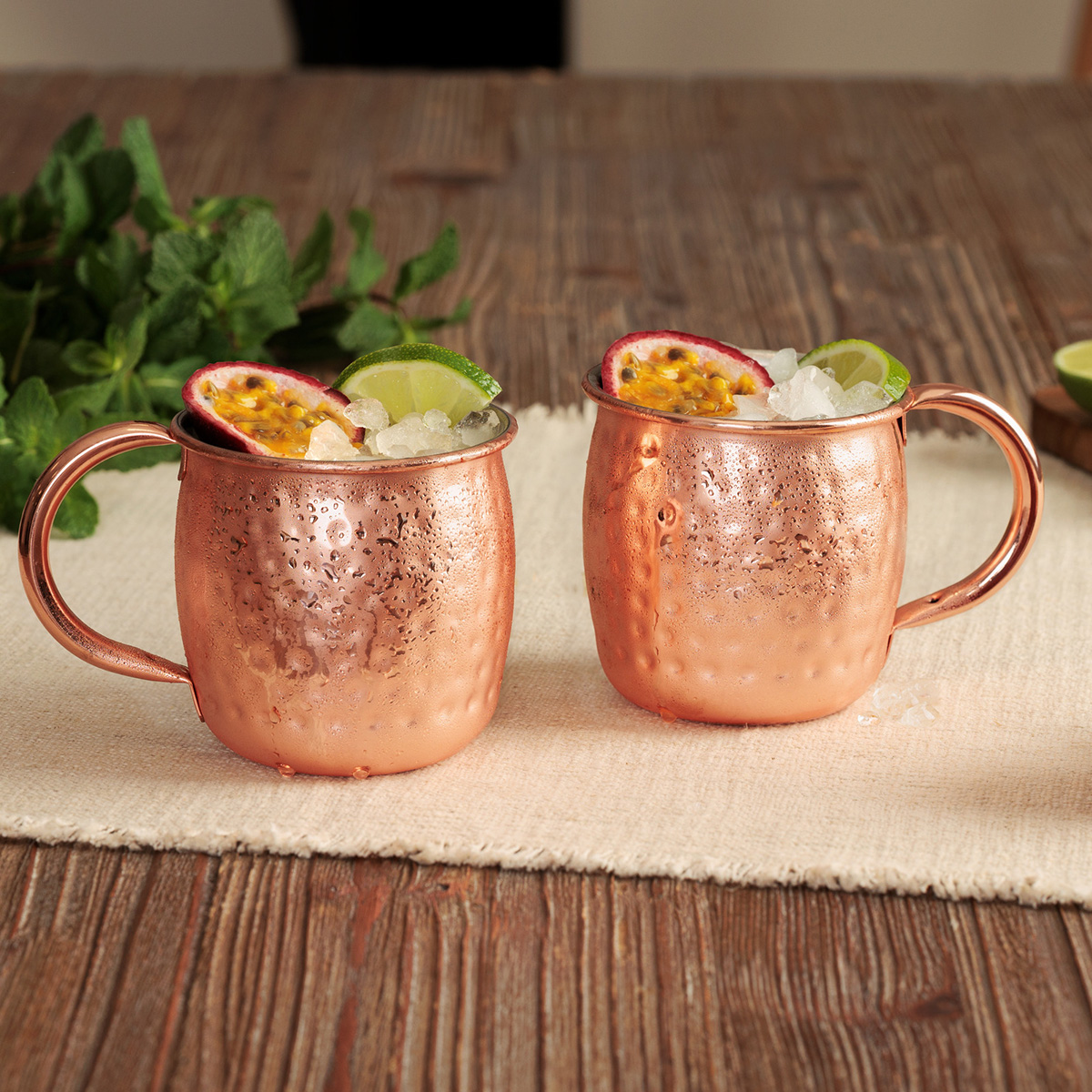 Lot de 2 mugs Moscow Mule Mule Accessoires de la table Accessoires vin et cocktail