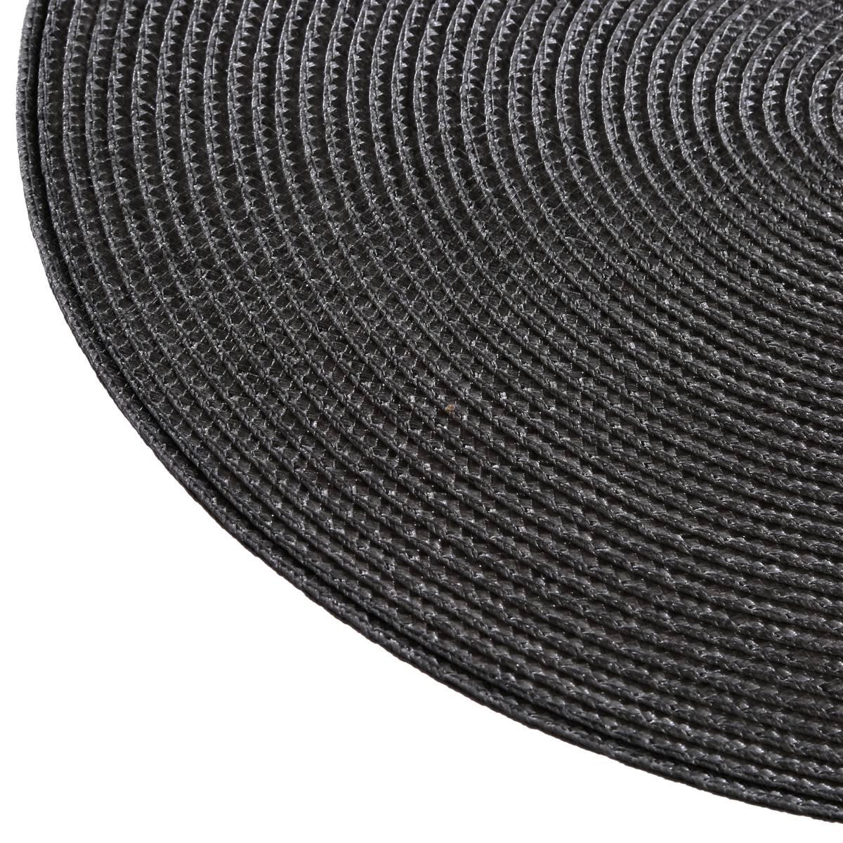 Set de table tressé rond Tresse Linge de table Sets de table