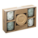 Coffret 4 tasses  Green Harmony Vaisselle Tasses, mugs
