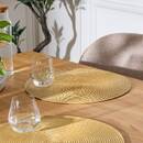 Set de table tress&eacute; rond Tresse Linge de table Sets de table