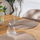 Set de table tressé rond Tresse Linge de table Sets de table