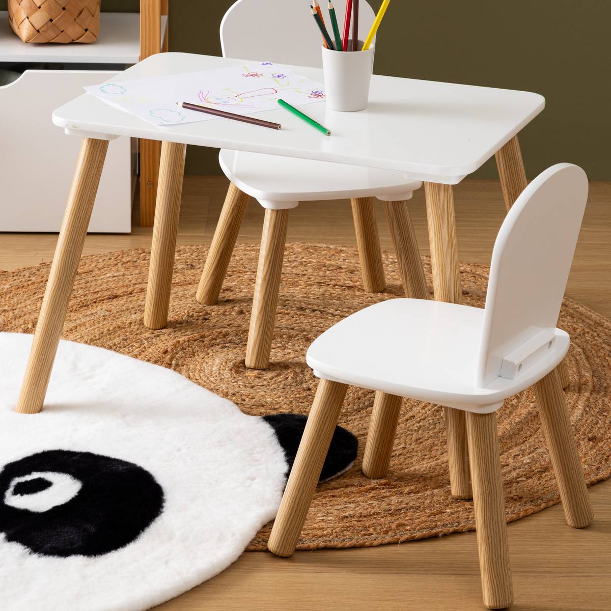 Ensemble table et 2 chaises enfant Alex Meubles enfant Chaises, fauteuils
