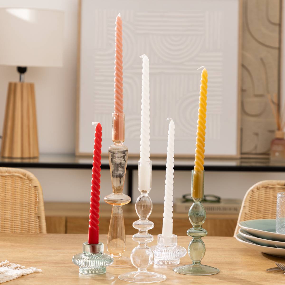 Bougie bâton Twist Many Bougies, senteurs Bougies