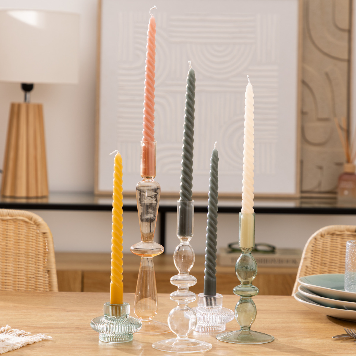 Bougie bâton Twist Many Bougies, senteurs Bougies