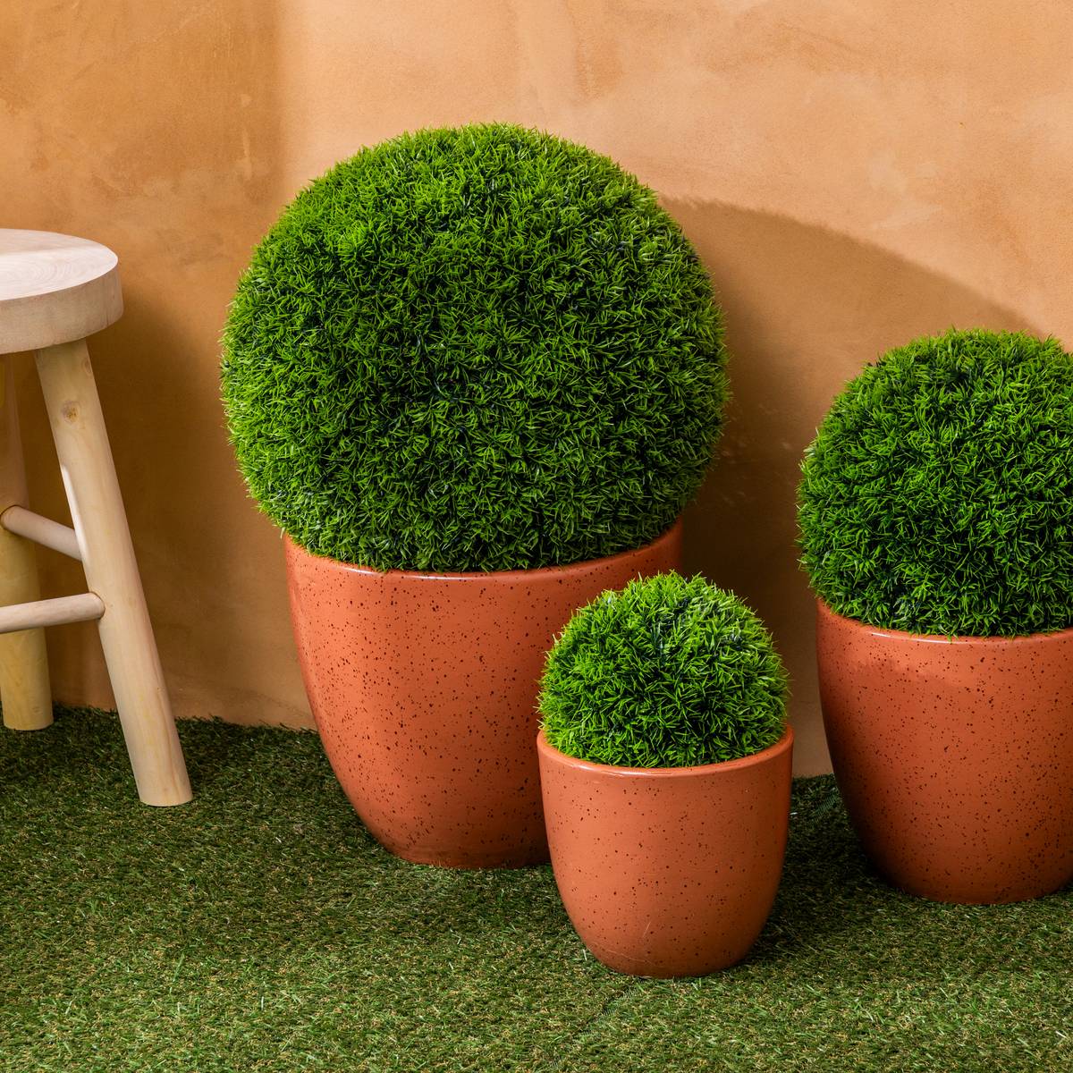 Boule de buis artificiel Carly Plantes, vases Plantes artificielles