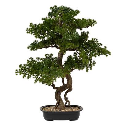 Bonsa&iuml; artificiel en pot polin plantes, vases plantes artificielles