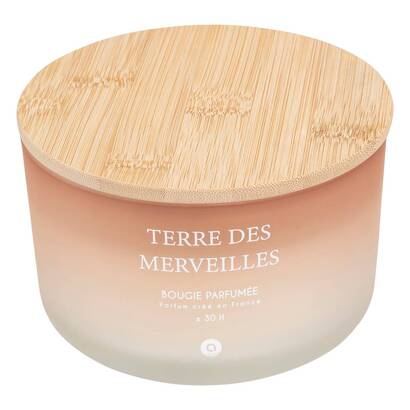 Bougie parfum&eacute;e terre des merveilles bougies, senteurs bougies parfum&eacute;es