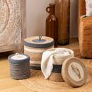 3 paniers Oceane Rangements d&eacute;co Paniers de rangement
