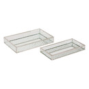 2 plateaux effet miroir Ania Objets déco Plateaux