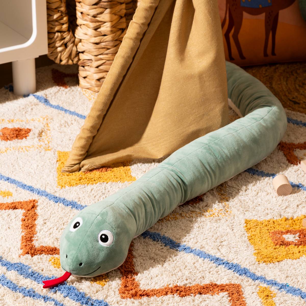 Peluche XL serpent Acka Décoration enfant Peluches, jouets