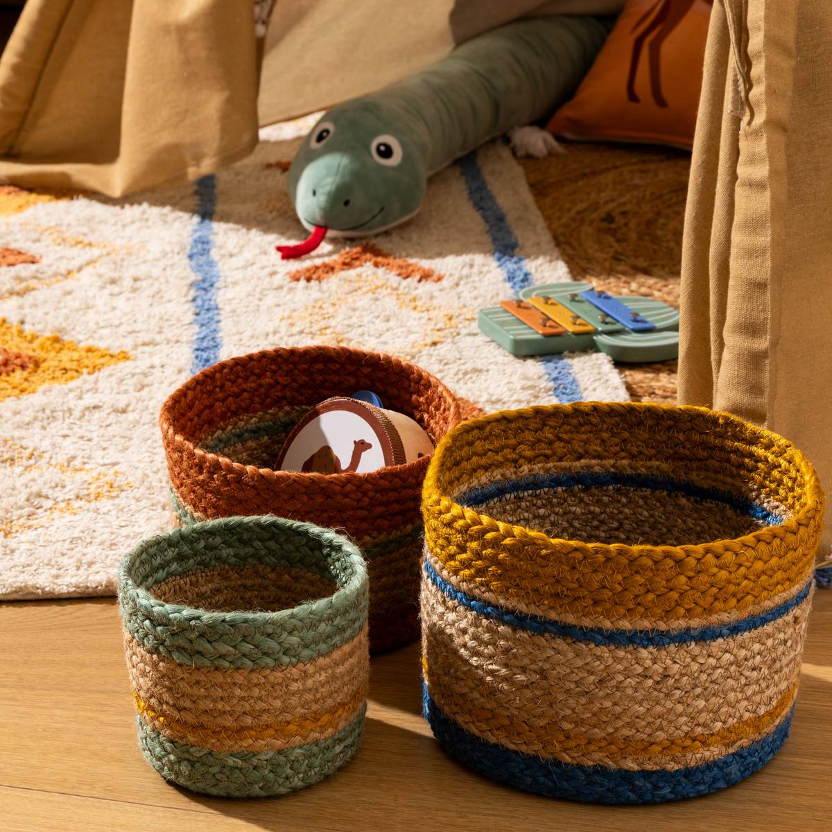 Peluche XL serpent Acka Décoration enfant Peluches, jouets
