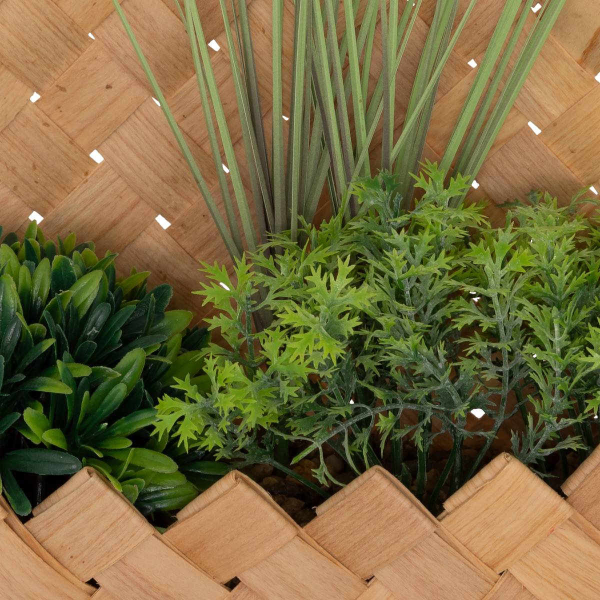 Plante artificielle suspendue Jika Plantes, vases Plantes artificielles